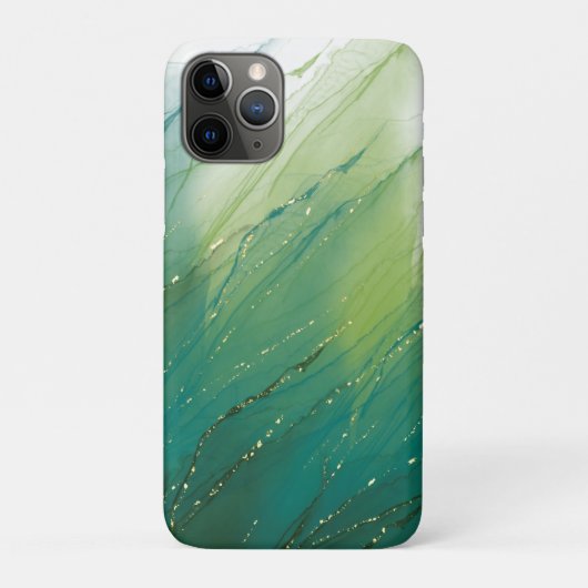 Coques Case-Mate iPhone Glitterie Conception de tondeuse à encre d'alcool (Dos)
