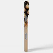 Coques Case-Mate iPhone Glittering Gold Drops (Verso / Droite)