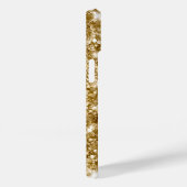 Coques Case-Mate iPhone Glittery Gold Glam Girl Swash Signature (Verso / Droite)