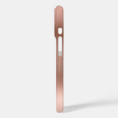 Coques Case-Mate iPhone Glittery Rose Gold Metallic Girly Signature (Verso / Gauche)