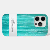 Coques Case-Mate iPhone Glitzy Glitzy Tinsel Stripes (Verso (horizontal))