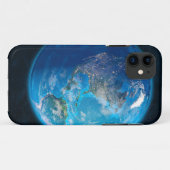 Coques Case-Mate iPhone Globe DayNight Amérique (Dos (Horizontal))