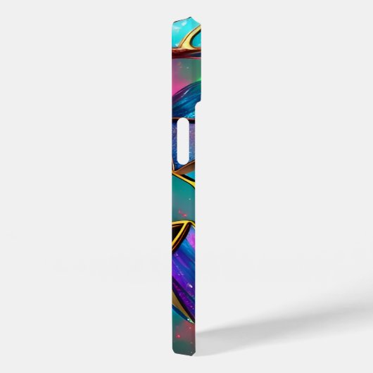 Coques Case-Mate iPhone Globe de l'Iridescente spatiale (Verso / Droite)