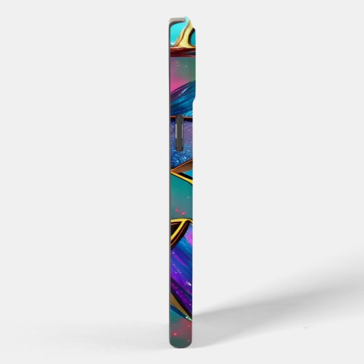 Coques Case-Mate iPhone Globe de l'Iridescente spatiale (Verso / Droite)