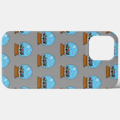 Coques Case-Mate iPhone Globe des neiges avec trois Chouettes Gnomes (Verso (horizontal))