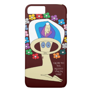 COQUE iPhone 8 PLUS/7 PLUS GLOIRE À LA VIERGE BÉNÉFICIÉE MARY