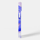 Coques Case-Mate iPhone Gloire de la neige scintillante bleu (Verso / Droite)