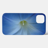 Coques Case-Mate iPhone Gloire du Matin Bleu Céleste en Gros Plan (Verso (horizontal))