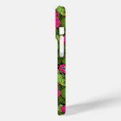 Coques Case-Mate iPhone Gloire du matin en rose et vert (Verso / Gauche)