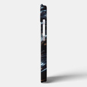 Coques Case-Mate iPhone Glossy Black Chrome Liquid Phone Case - Abstract  (Verso / Gauche)