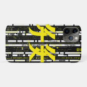 Coques Case-Mate iPhone Glossy Pink Donut with Dark Sprinkles (Dos (Horizontal))