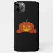 Coques Case-Mate iPhone Glowing Jack-o'-Lantern Pumpkin (Dos)