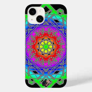 Coque Pour iPhone 14 Glyphe Spectra Héroïque