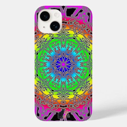 Coques Case-Mate iPhone Glyphe Spectra Nirvana (Verso)