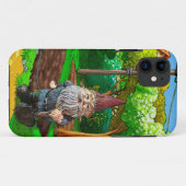 Coques Case-Mate iPhone Gnome de jardin (Dos (Horizontal))