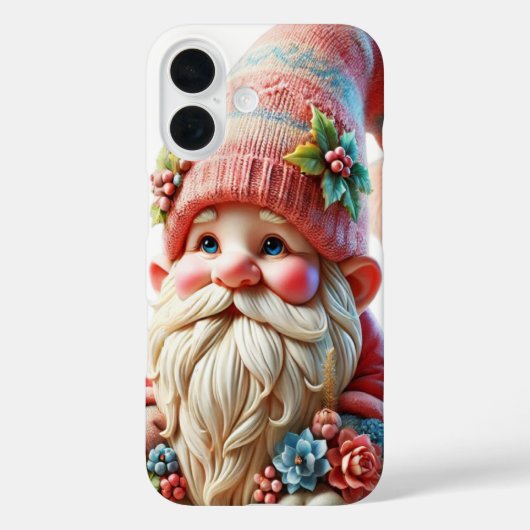 Coques Case-Mate iPhone Gnome en fleurs (Verso)