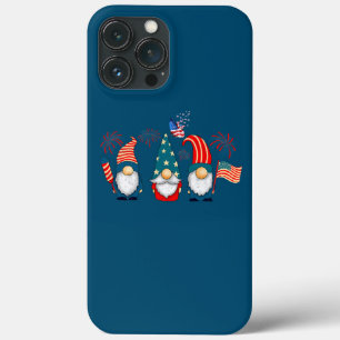 Case-Mate iPhone Case Gnome Gnomes patriotiques drôles Gnomes américains