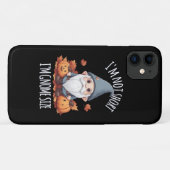 Coques Case-Mate iPhone Gnome Mignon Fantaisiste en Automne (Dos (Horizontal))