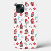 Coques Case-Mate iPhone Gnomes de Noël (Verso)