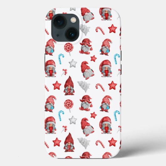 Coques Case-Mate iPhone Gnomes de Noël (Verso)