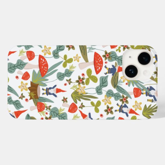 Coques Case-Mate iPhone Gnomes des bois (Verso (horizontal))