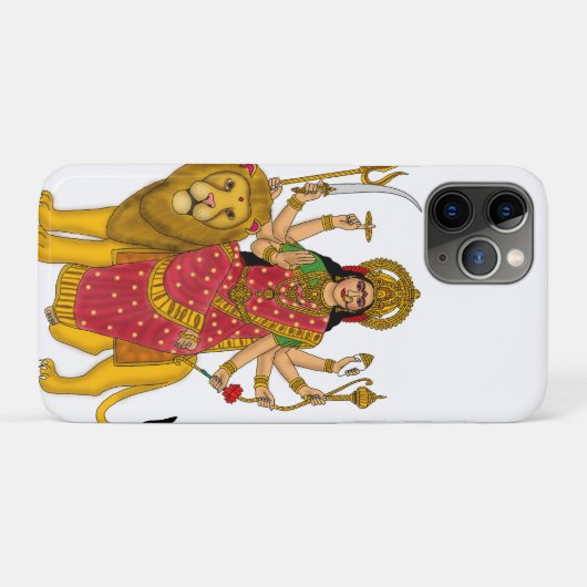 Coques Case-Mate iPhone Goddess Durga Phone Case (Dos (Horizontal))