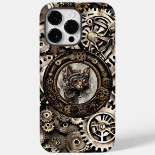 Coque Pour Pour iPhone 14 Pro Max Goggles de chat Steampunk - iPhone X 14 PRO MAX Co