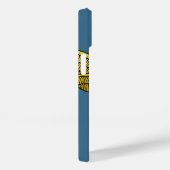 COQUES Case-Mate iPhone GOLD BLACK BUMBLEBEE SCRIPT TEXTE BEE DENIM BLUE (Verso / Droite)