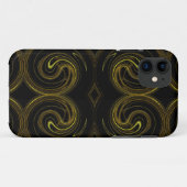 Coques Case-Mate iPhone Gold & Black iPhone 5 Coque-Mate à peine là (Dos (Horizontal))