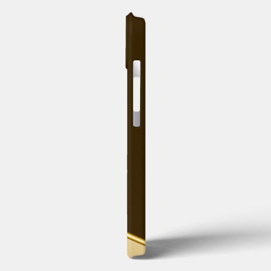 Coques Case-Mate iPhone Gold Business masculin (Verso / Gauche)