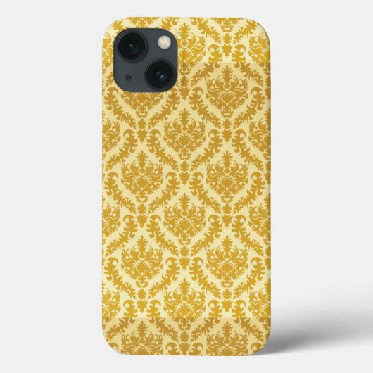 Coques Case-Mate iPhone Gold damask (Verso)