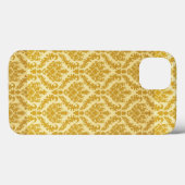 Coques Case-Mate iPhone Gold damask (Verso (horizontal))