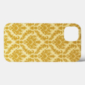Coques Case-Mate iPhone Gold damask (Verso (horizontal))