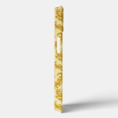 Coques Case-Mate iPhone Gold damask (Verso / Droite)