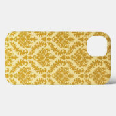 Coques Case-Mate iPhone Gold damask (Verso (horizontal))
