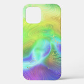 Coques Case-Mate iPhone Gold et Rainbow Abstrait (Verso)