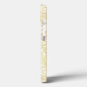 Coques Case-Mate iPhone Gold floral leaves (Verso / Gauche)