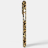 Coques Case-Mate iPhone Gold Foil Leopard Print Monogrammed (Verso / Gauche)