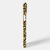 Coques Case-Mate iPhone Gold Foil Leopard Print Monogrammed (Verso / Droite)