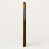 Coques Case-Mate iPhone Gold Foil Luxury Metallic Monogramme Nom (Dos/Gauche)