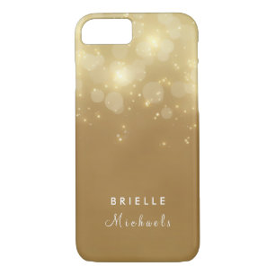 Etui iPhone Case-Mate Gold Glam Bokeh Parties scintillant Éclairage avec