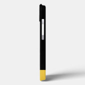 Coques Case-Mate iPhone Gold Gradient Année Du Singe Zodiaque Nom Noir (Verso / Gauche)