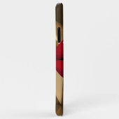 Coques Case-Mate iPhone Gold Luxury Beauté Red Drip Lips (Dos/Droite)