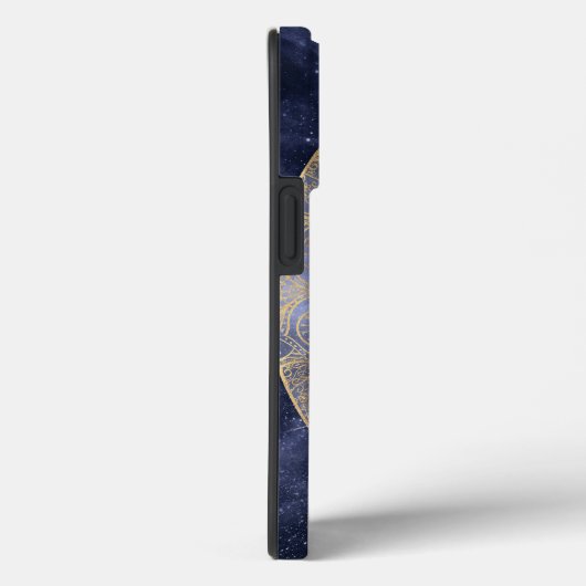 Coques Case-Mate iPhone Gold Moon Sun Mandala Celestial Design (Verso / Droite)