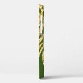 Coques Case-Mate iPhone Gold Parties scintillant Palm Fronds Nom Vert pers (Verso / Gauche)