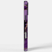 Coques Case-Mate iPhone Gold Purple Agate Geode iPhone (Verso / Droite)