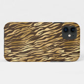 Coques Case-Mate iPhone Gold Tiger élégant chic élégant (Dos (Horizontal))