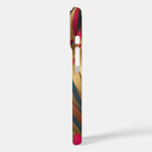 Coques Case-Mate iPhone Gold Turquoise et Ruby Splash (Verso / Gauche)