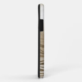 Coques Case-Mate iPhone Gold Zebra Imprimer les yeux brillants d'étincelle (Dos/Droite)