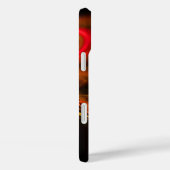 Coques Case-Mate iPhone GOLD ZODIAC SIGNES ARIES, Rouges Jaunes Fractales (Verso / Droite)